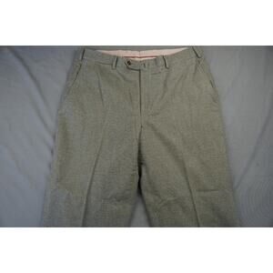 Peter Millar Flat Front Flannel Dress Pants, Slacks Made In Italy Men’s Size 36